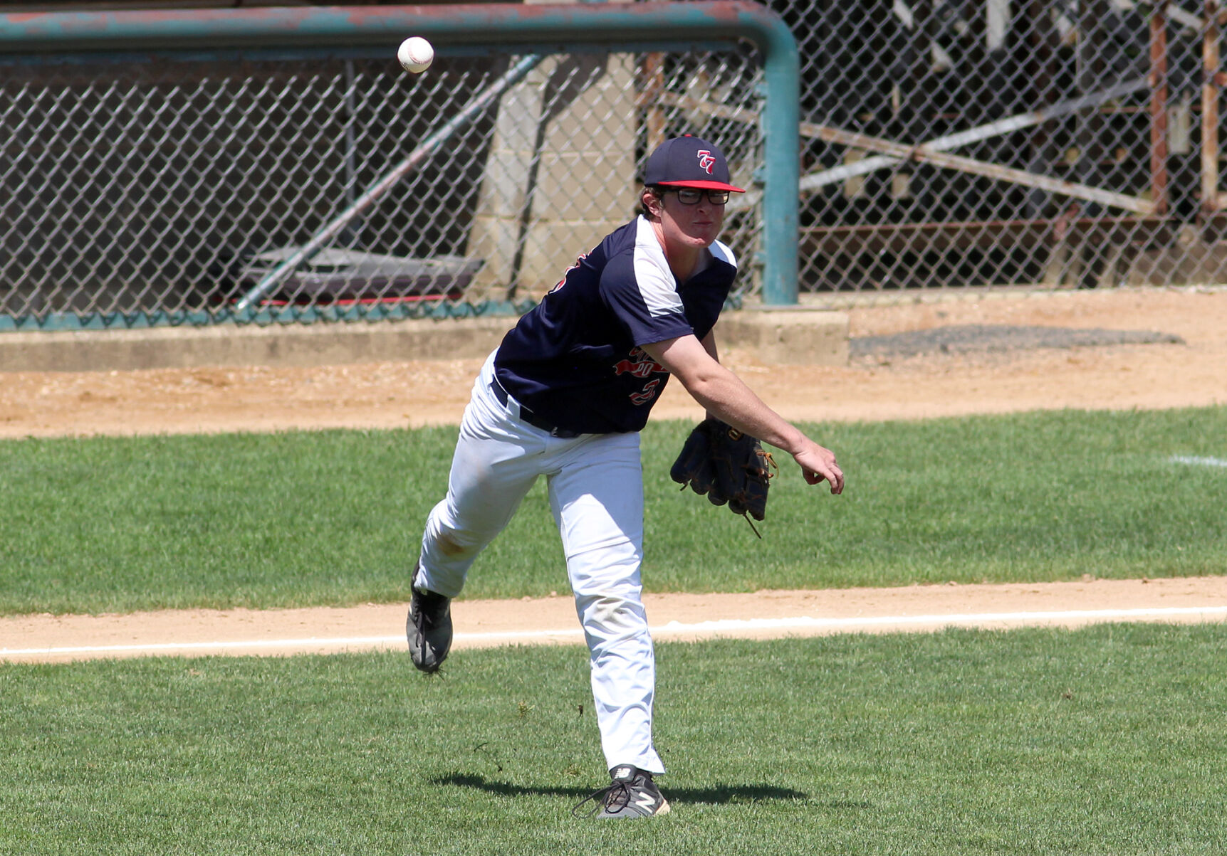 Chippewa Falls Post 77 senior legion baseball vs Superior Post 435 7-21-22